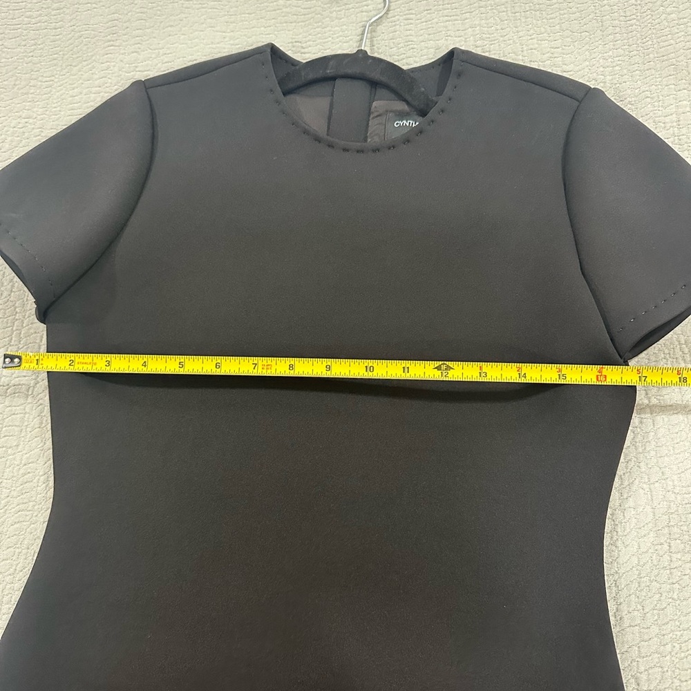 Cynthia Rowley Black Mini Dress - Picture 7 of 10